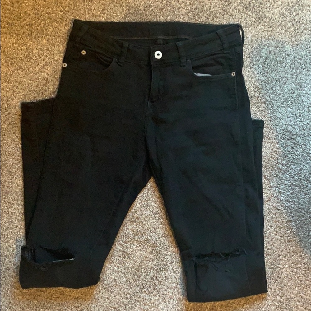 Zara black denim